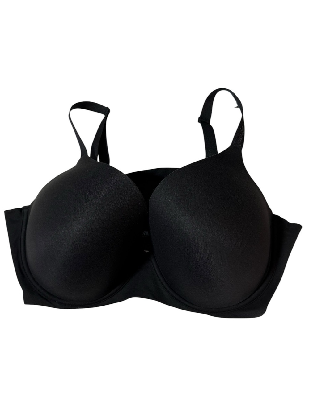 SMOOTHEZ Pull On Push Up Bra in Black Size 38DD NWOT - Picture 2 of 10